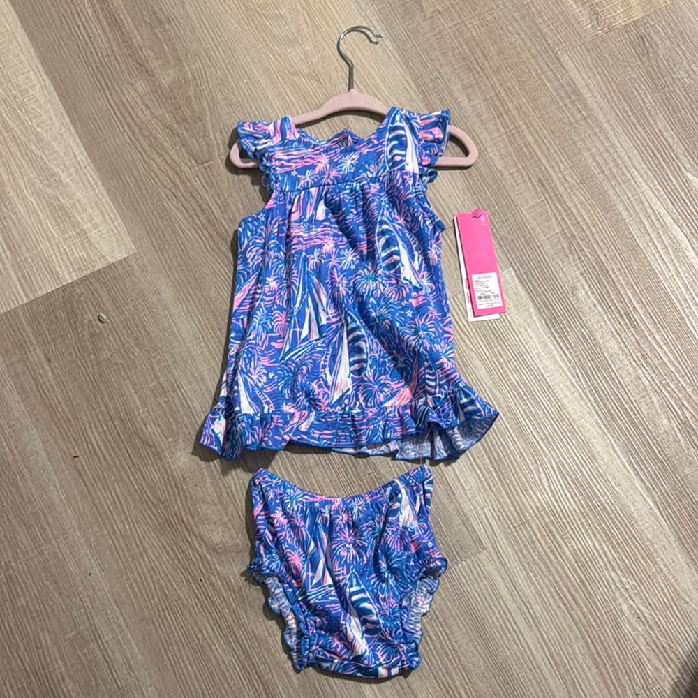 Lilly Pulitzer Cecily Infant Dress - size 12-18 months